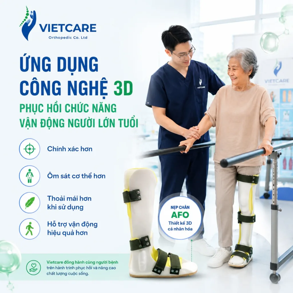 Ứng dụng công nghệ 3D trong phục hồi vận động cho người lớn tuổi